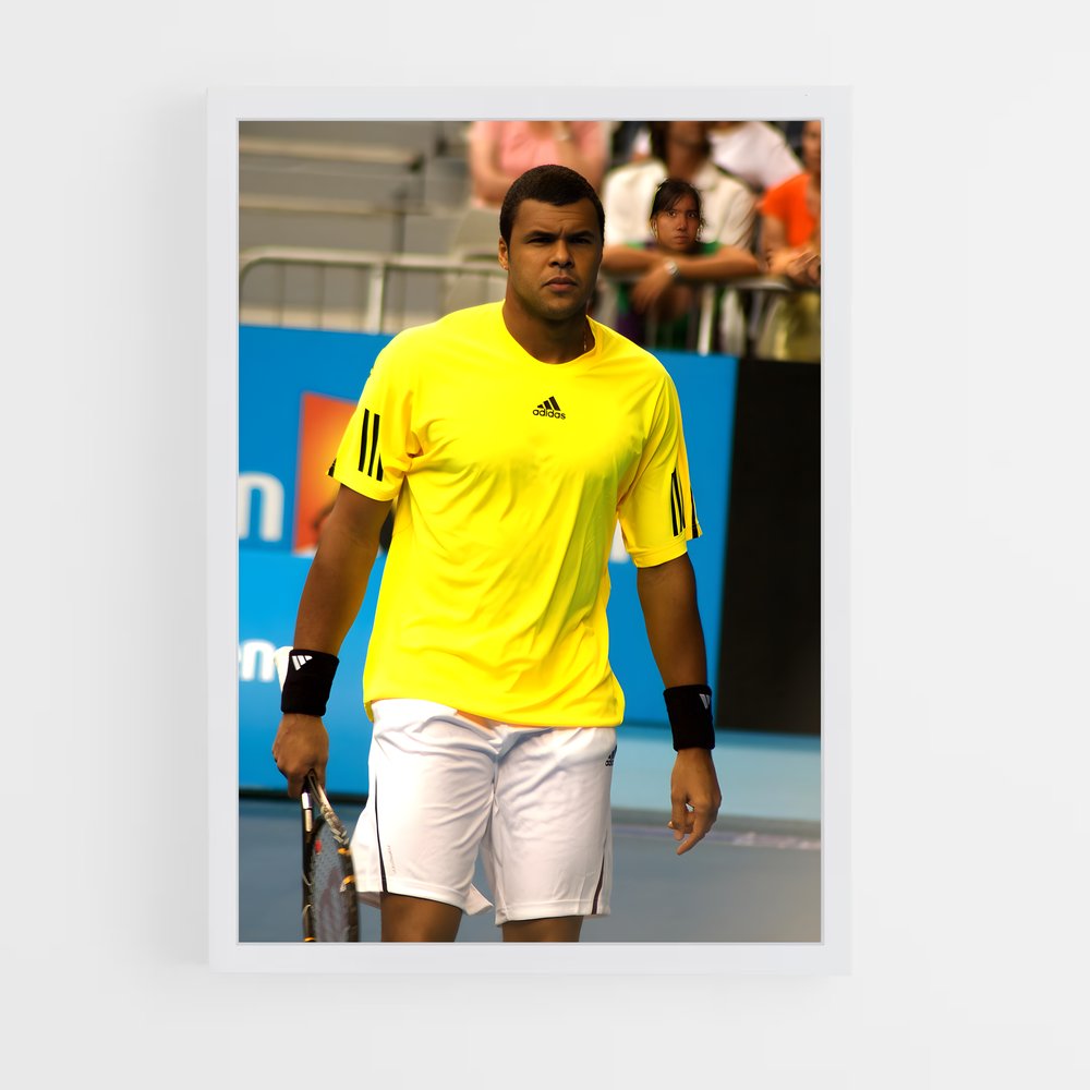 Poster Jo-wilfried Tsonga – affiche Tennis (vue 3)